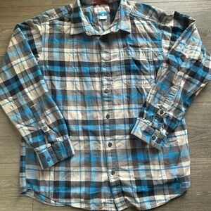 Columbia Sportswear‎ Long Sleeve Plaid Button Up Shirt Men's Size L